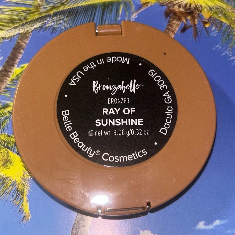 Bronzabelle Ray Of Sunshine Bronzer Highlighter Pressed Powder New